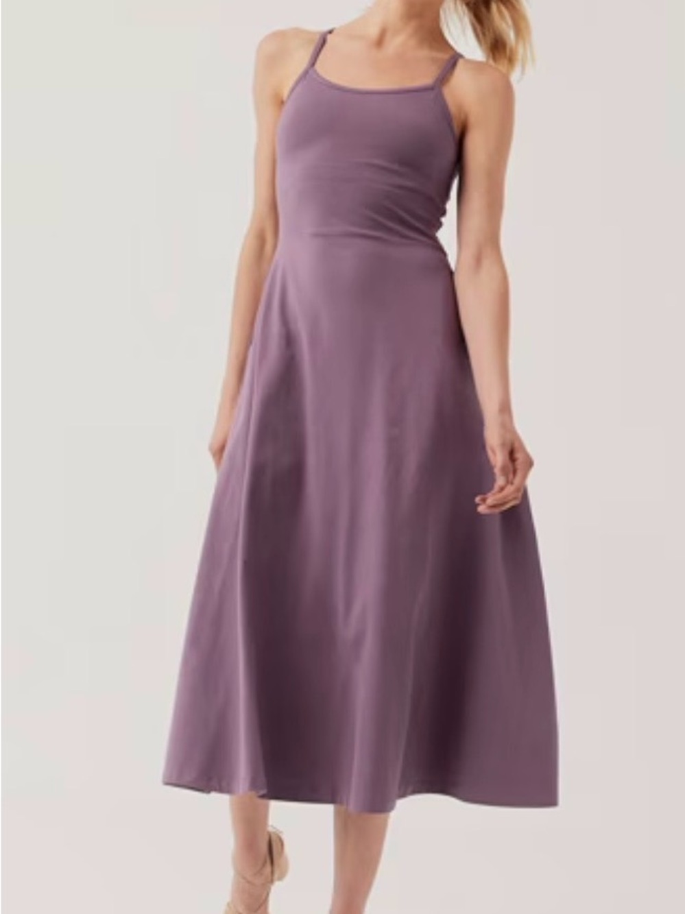 Pact Midi Fit & Flare Dress